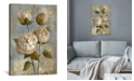 iCanvas Peony on Soft Blue by Silvia Vassileva Gallery-Wrapped Canvas Print - 26" x 18" x 0.75"